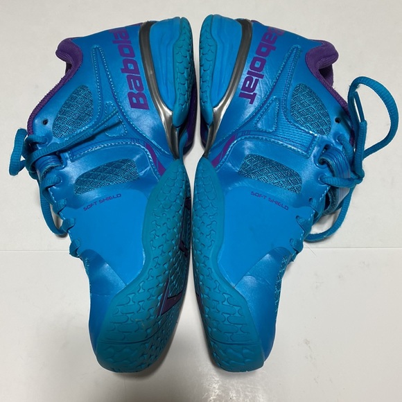 Babolat Propulse 4 all court Kompressor BKE & purple tennis shoe size 6.5 - Picture 6 of 13